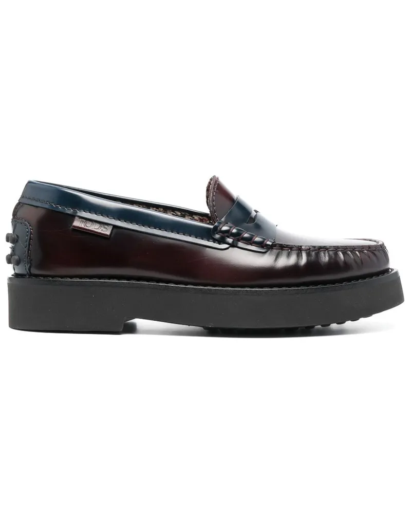 TOD'S Klassische Loafer - Rot Rot