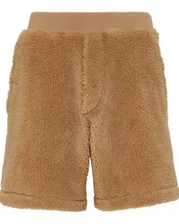 Dsquared2 Shorts aus Faux Shearling Nude