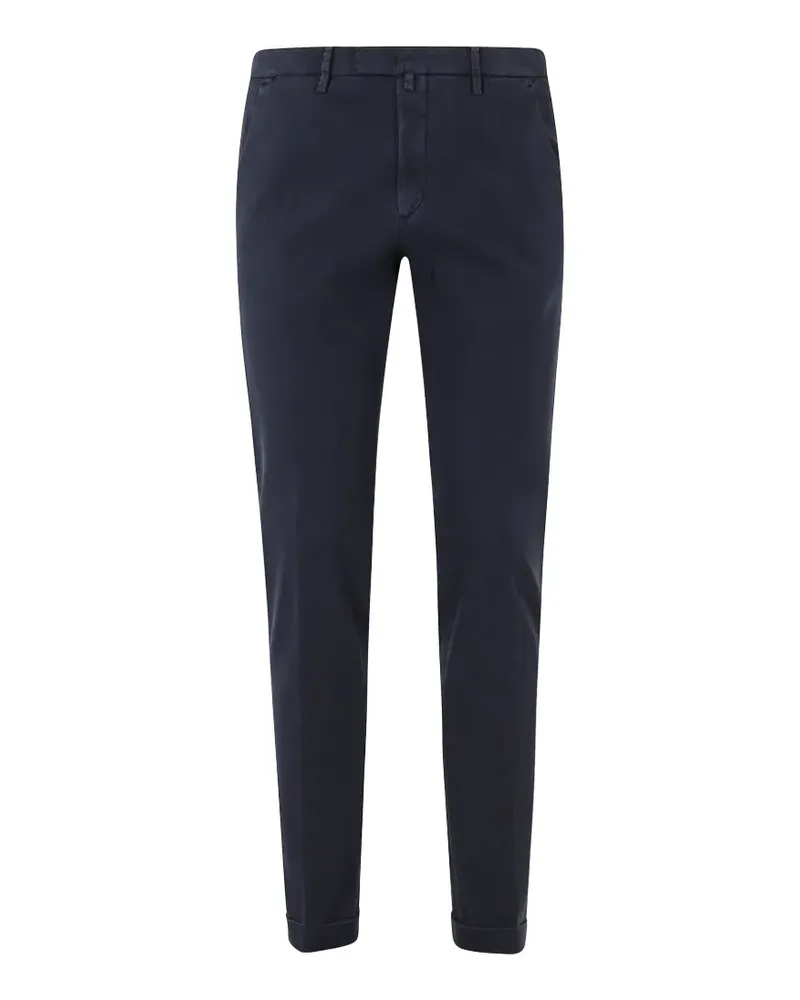 Briglia 1949 slim-fit turn-up chinos - Blau Blau