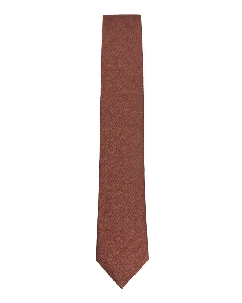 Givenchy Krawatte mit Jacquardmuster - Braun Braun