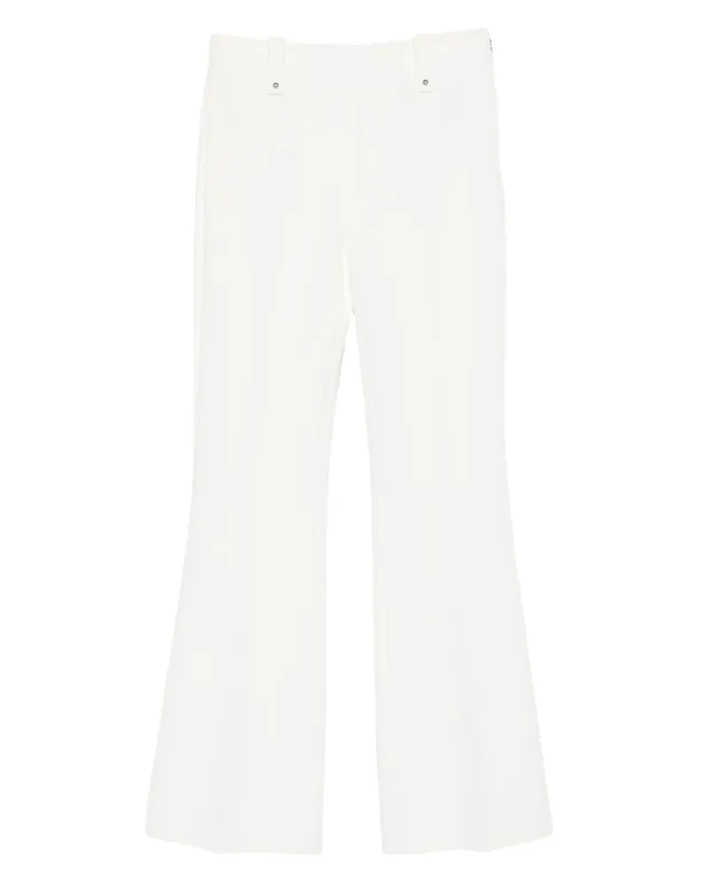 Liu Jo flared trousers - Weiß Weiß
