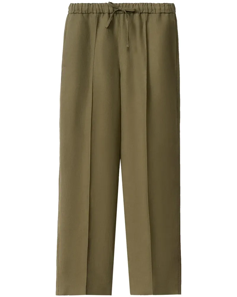 Fabiana Filippi Hose mit Perlendetail - Grün Grün