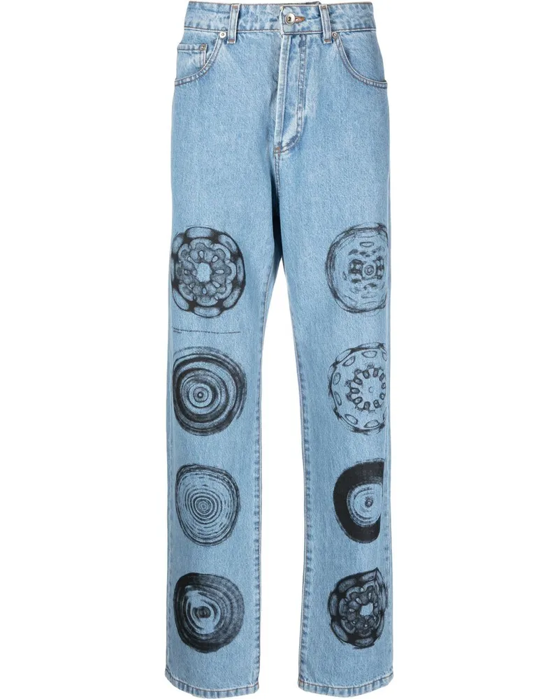 MSFTSrep Vibrations Straight-Leg-Jeans - Blau Blau
