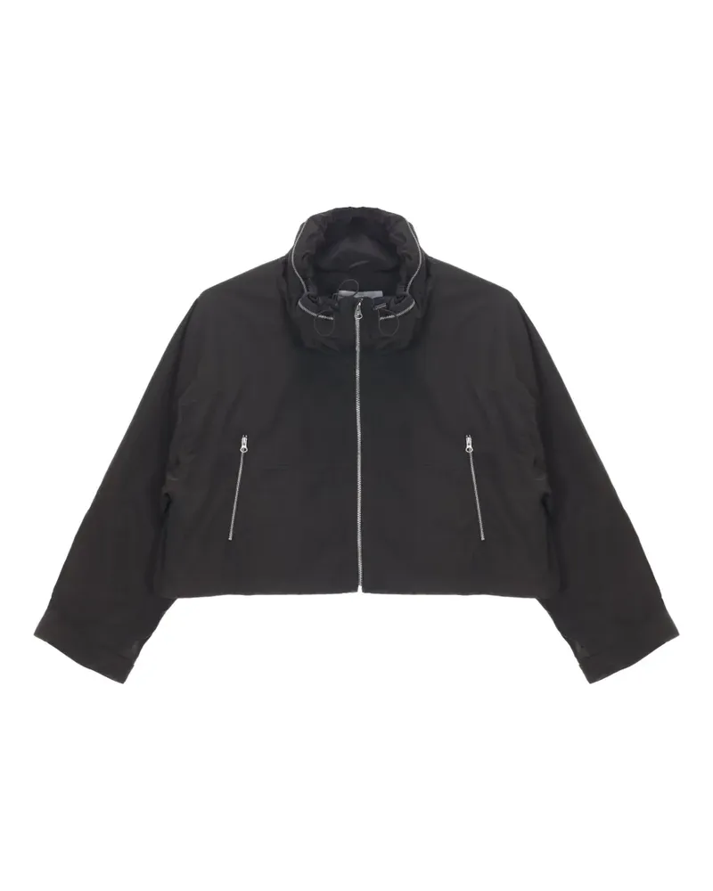 LOW CLASSIC Jacke mit Kordelzugausschnitt - Grün Grün