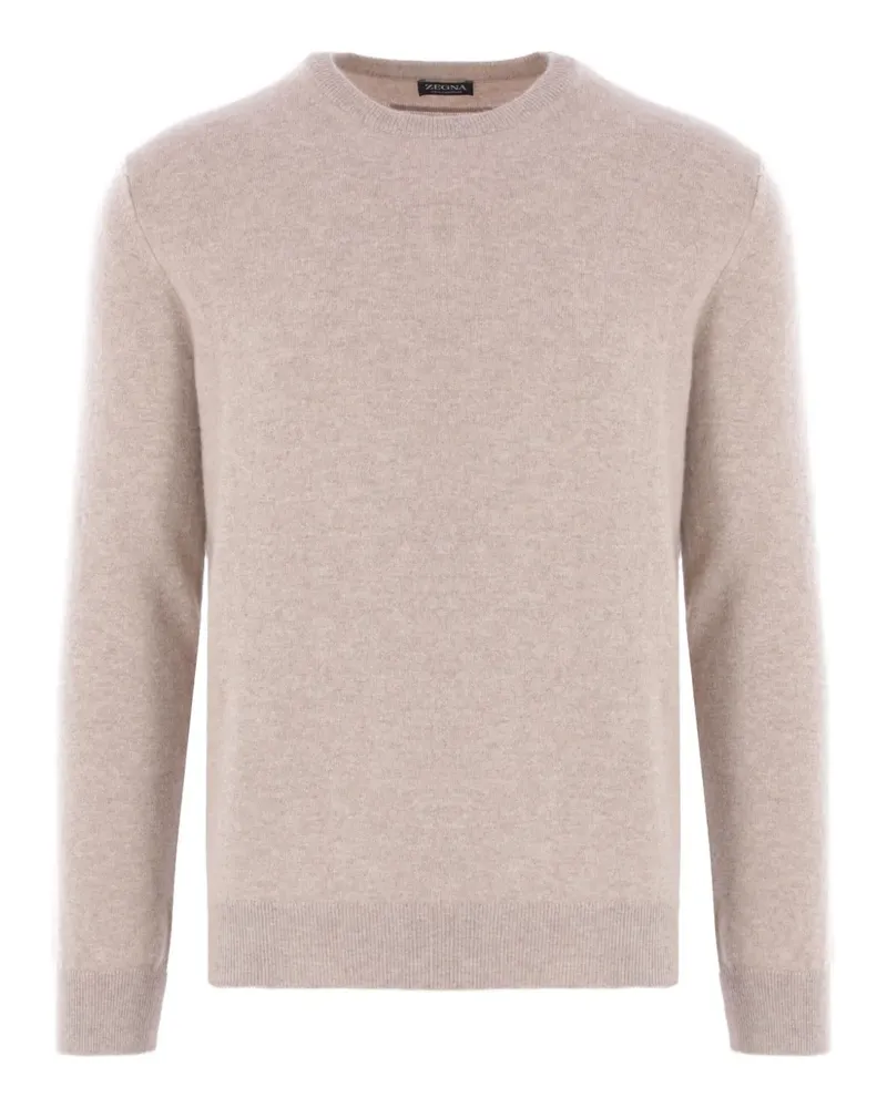 Ermenegildo Zegna Pullover mit Rundhalsausschnitt - Nude Nude