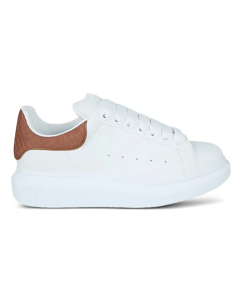 Alexander McQueen Gesteppte Sneakers - Weiß Weiß