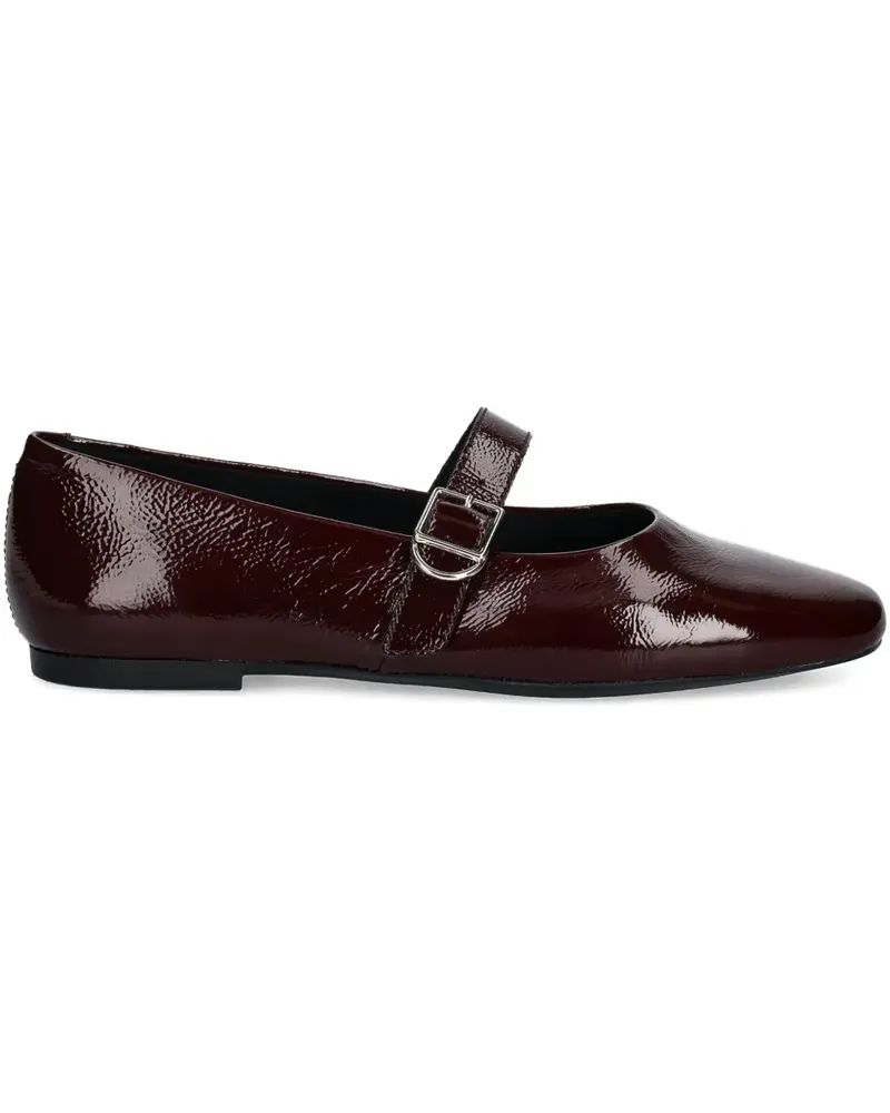 Vagabond Jolin buckle-strap ballet flats - Rot Rot