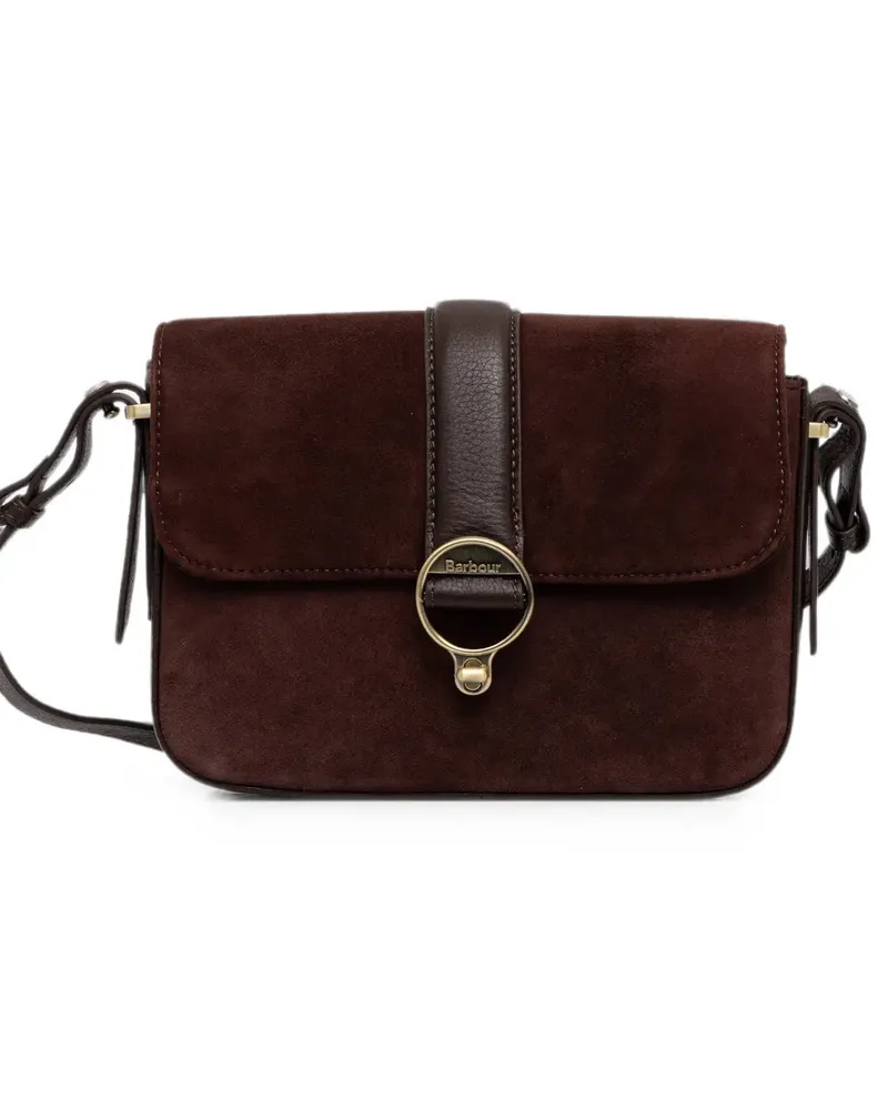 Barbour Rosa Umhängetasche aus Wildleder - Braun Braun