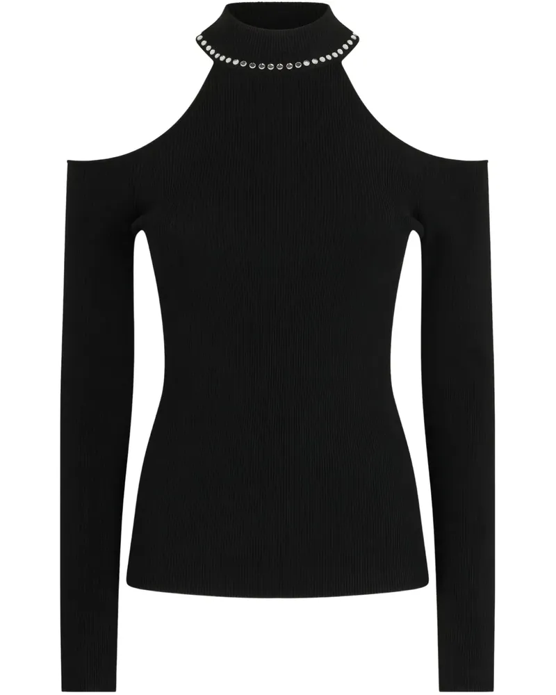 Liu Jo Pullover mit Nietendetail - Schwarz Schwarz