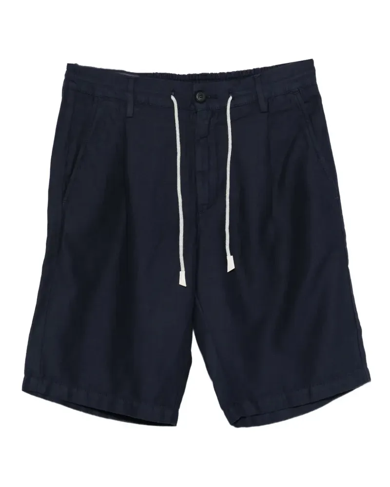 Eleventy drawstring pleated shorts - Blau Blau