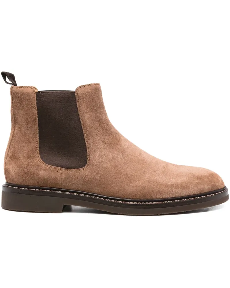 Brunello Cucinelli Chelsea-Boots aus Wildleder - Braun Braun