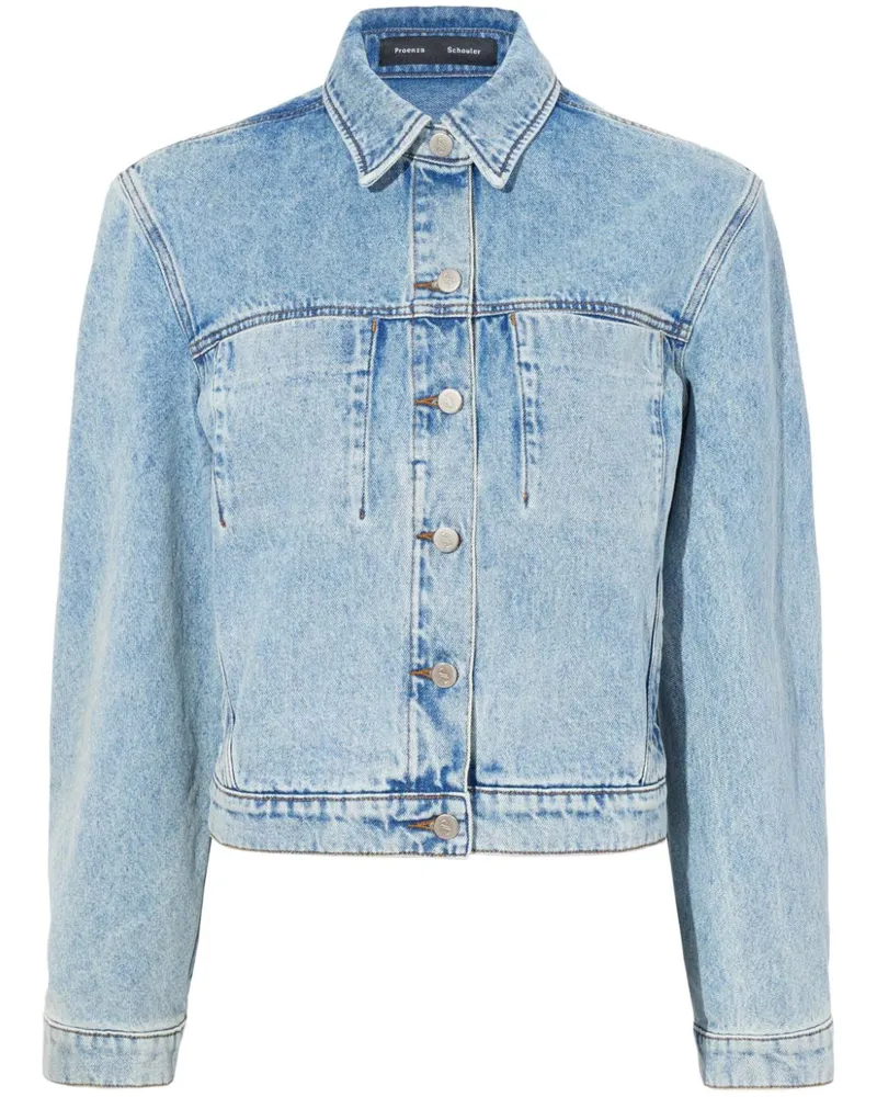 Proenza Schouler Lawrence Jeansjacke - Blau Blau