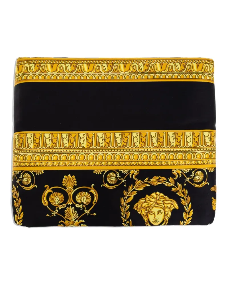Versace Bettbezug mit Barocco-Print - Schwarz Schwarz