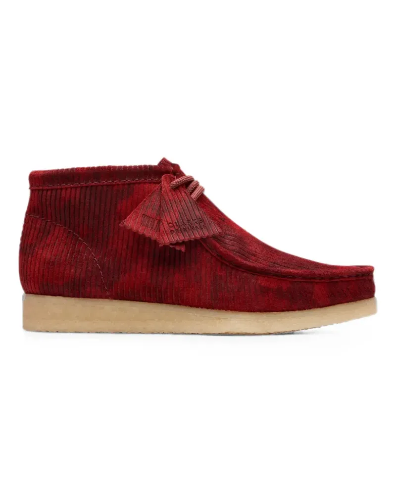Clarks Wallabee corduroy Desert boots - Rot Rot