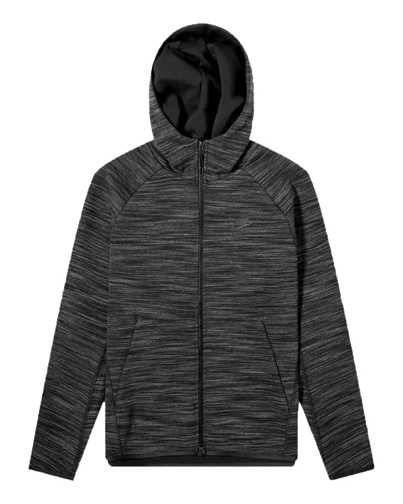 Nike Tech Fleece Kapuzenjacke - Schwarz Schwarz