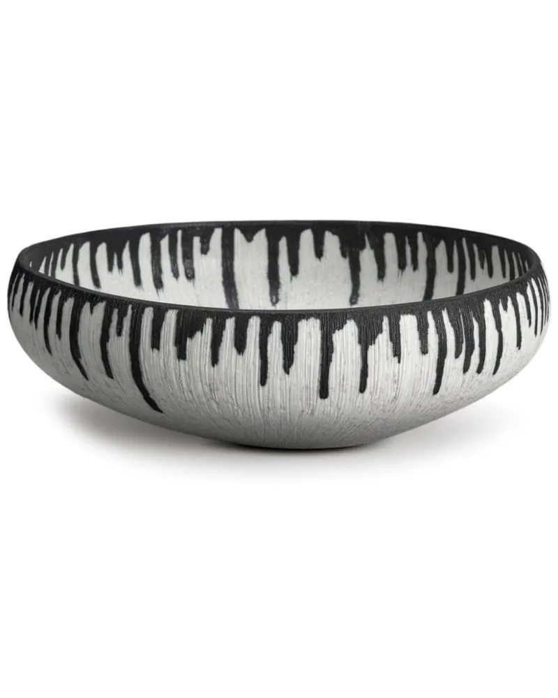 L’OBJET Mittelgroße Tokasu Schale 25cm - Weiß Weiß