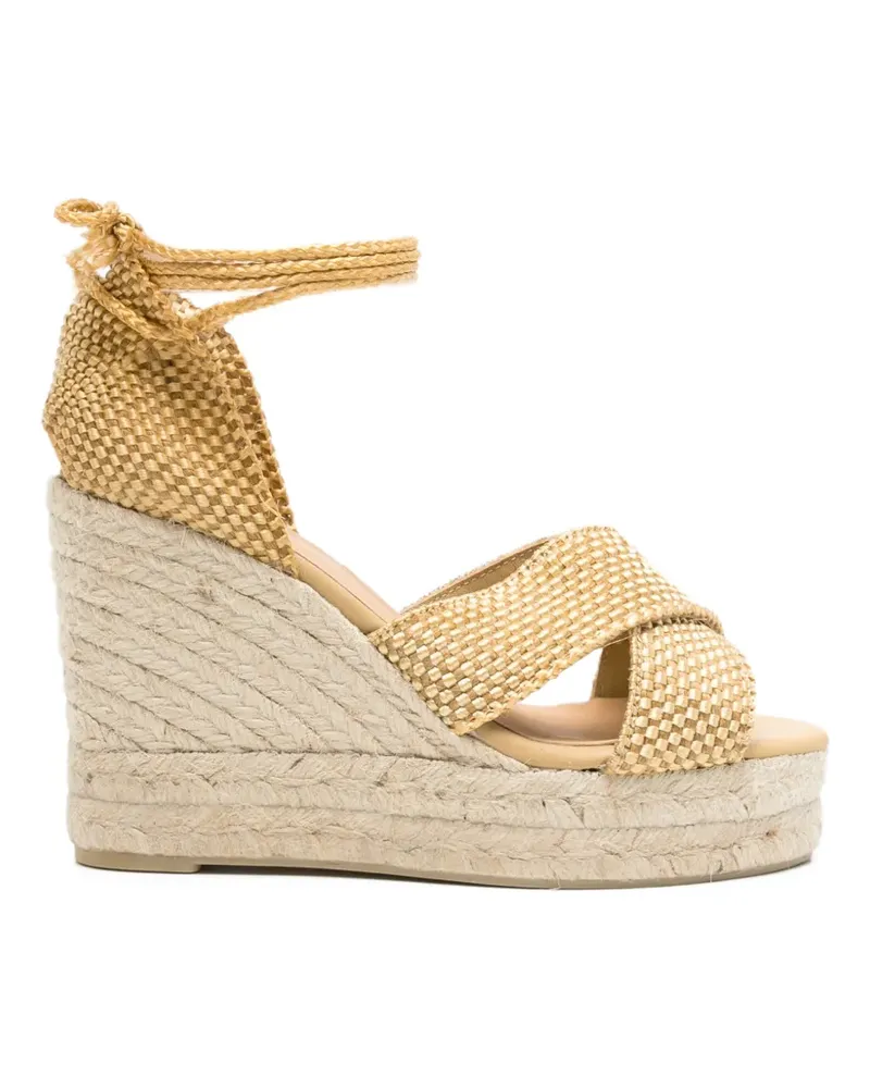 Castañer Becca heeled espadrilles - Gelb Gelb