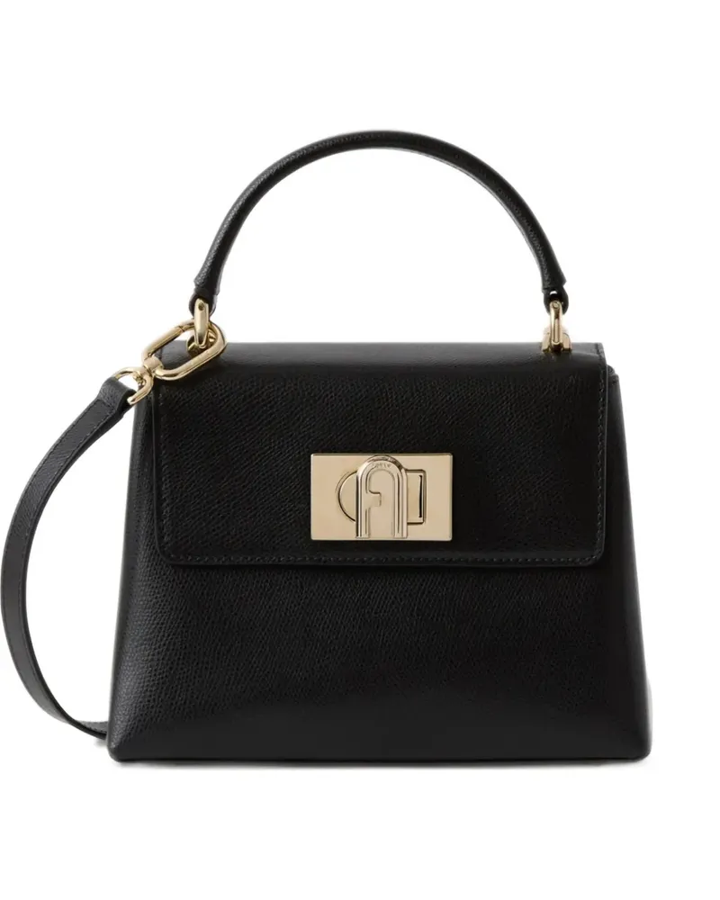 Furla 1927 Minirock mit Henkel - Schwarz Schwarz