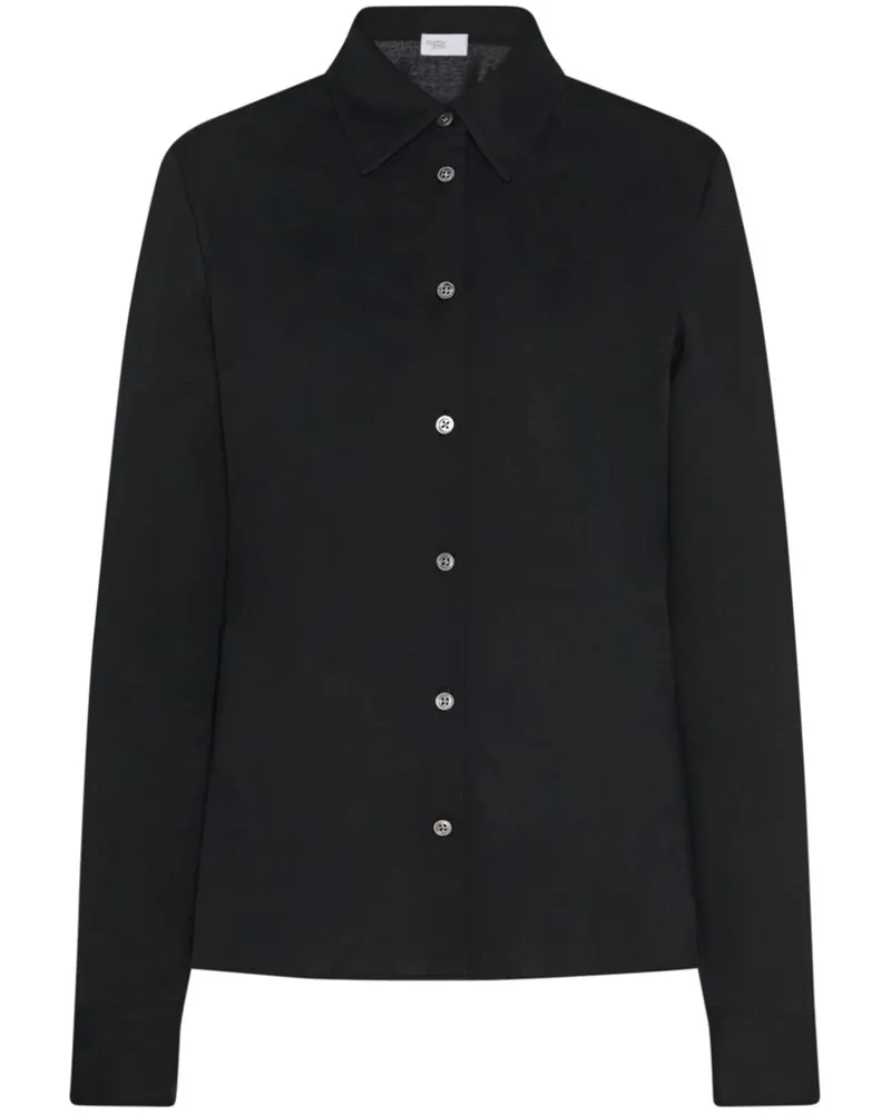 Rosetta Getty Tailliertes Hemd - Schwarz Schwarz