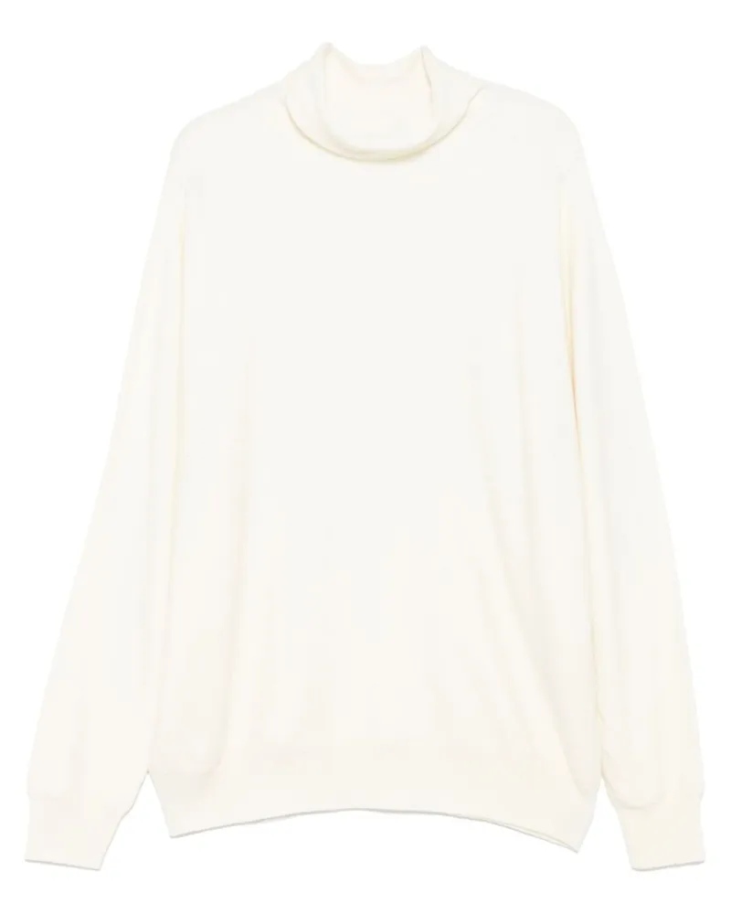 Issey Miyake Smooth Pullover - Weiß Weiß