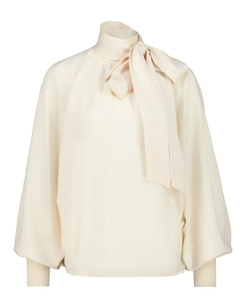 Zimmermann Pullover mit Schleifenkragen - Nude Nude
