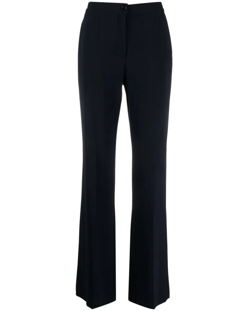 Talbot Runhof Klassische Straight-Leg-Hose Blau