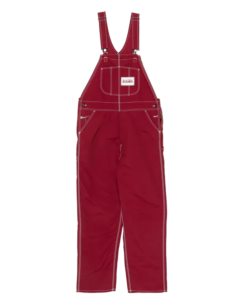 Napapijri Jumpsuit mit Kontrastnähten - Rot Rot