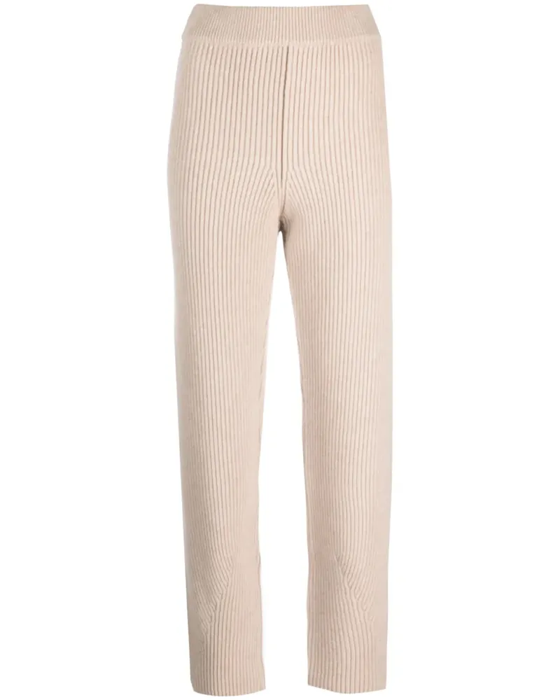 Giorgio Armani Gerippte Hose - Nude Nude