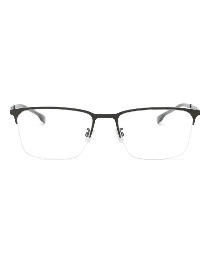 HUGO BOSS square-frame glasses - Grau Grau