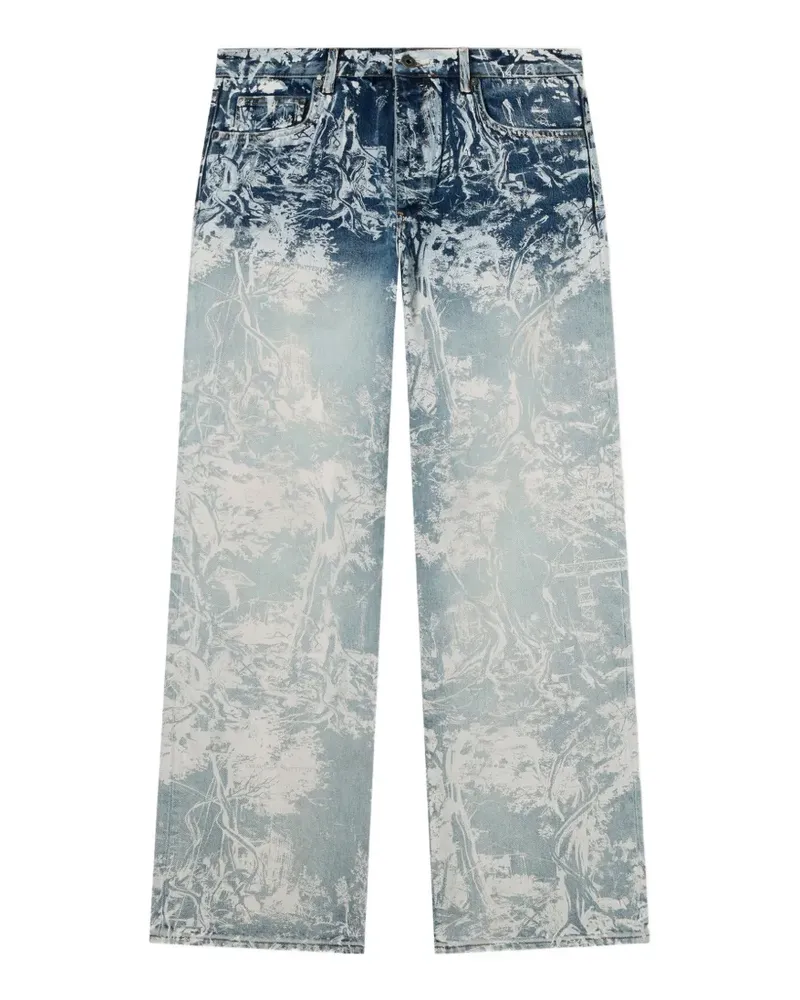 OFF-WHITE City Nature slim relaxed jeans - Blau Blau