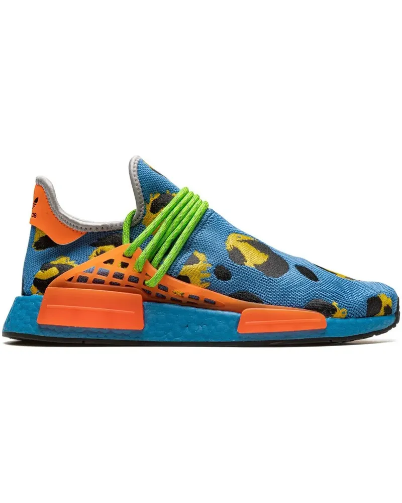 adidas x Pharrell HU NMD Sneakers mit Animal-Print - Blau Blau
