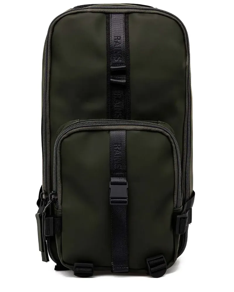 RAINS Trail Rucksack zip-up backpack - Grün Grün