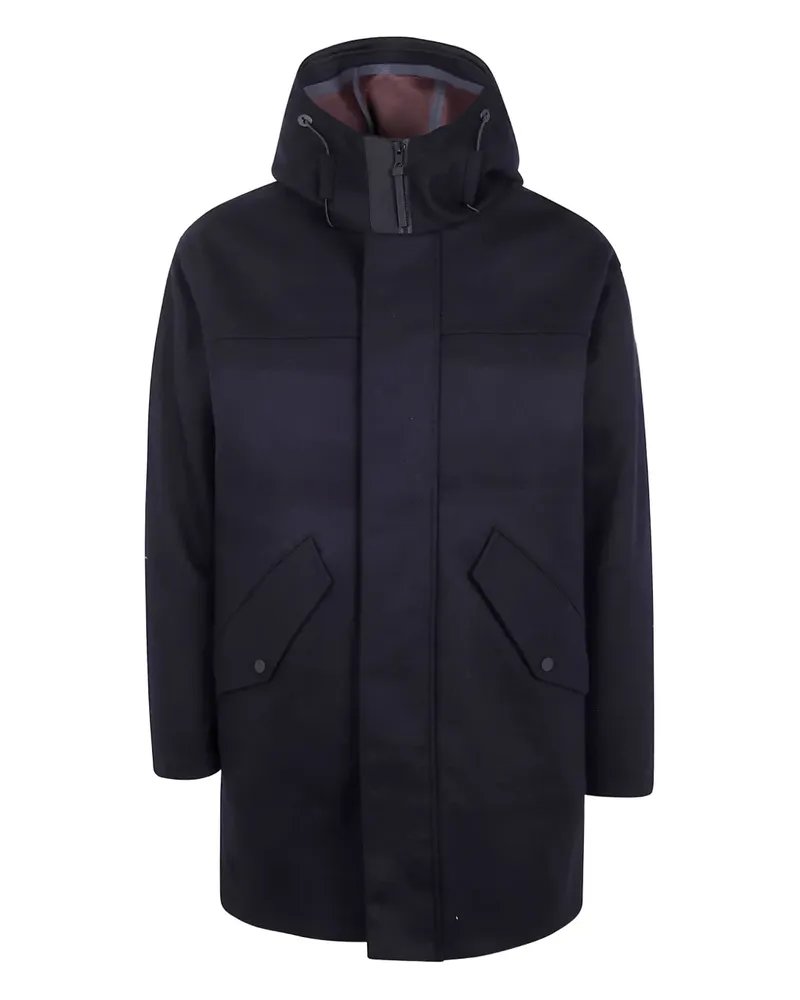 People of Shibuya hooded coat - Blau Blau