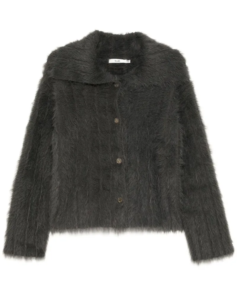 b+ab Cardigan mit betontem Kragen - Grau Grau