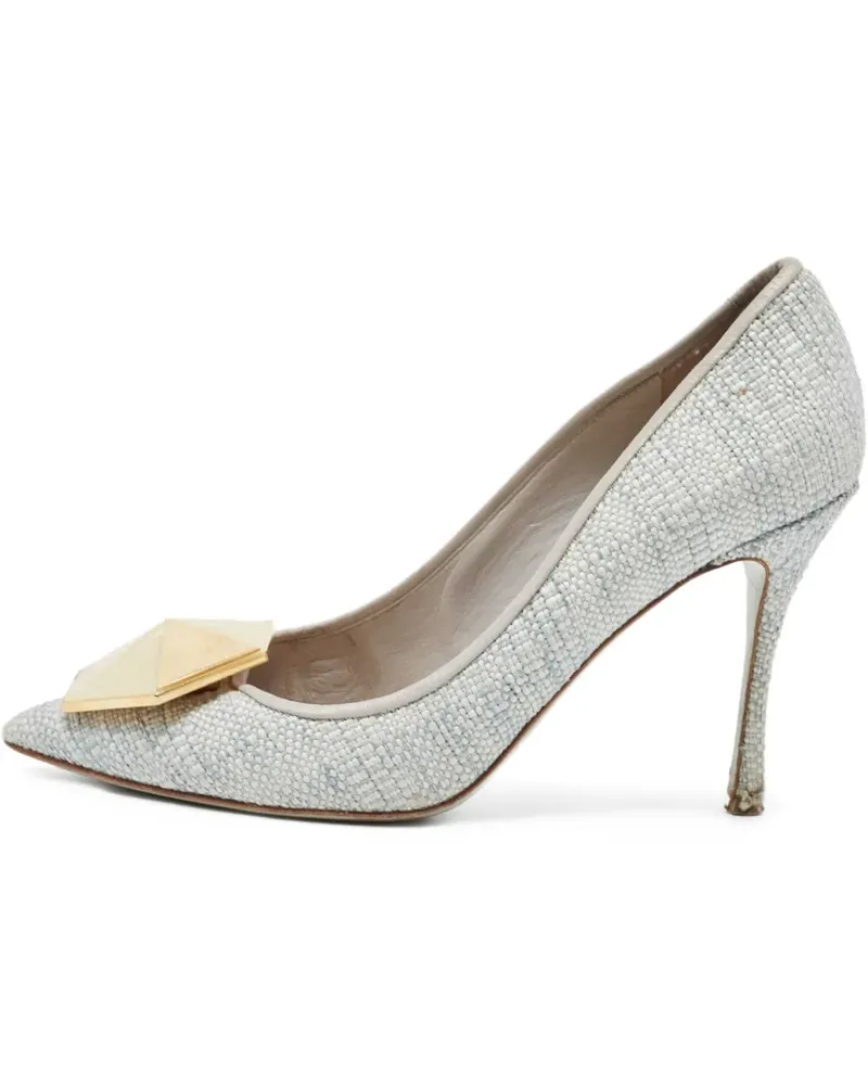 Nicholas Kirkwood Pre-owned Pumps mit spitzer Kappe 110mm - Grau Grau