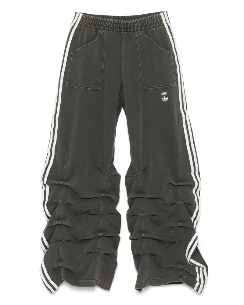 adidas x Avavav Jogginghose mit Falten - Grün Grün