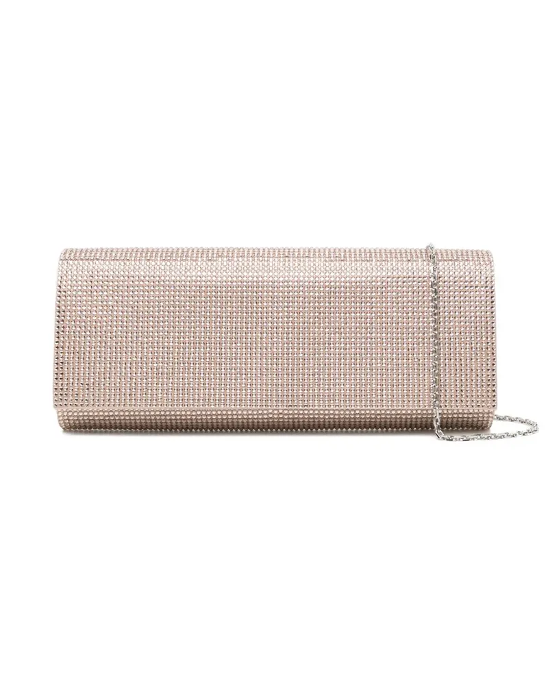 René Caovilla Zafira clutch bag - Nude Nude