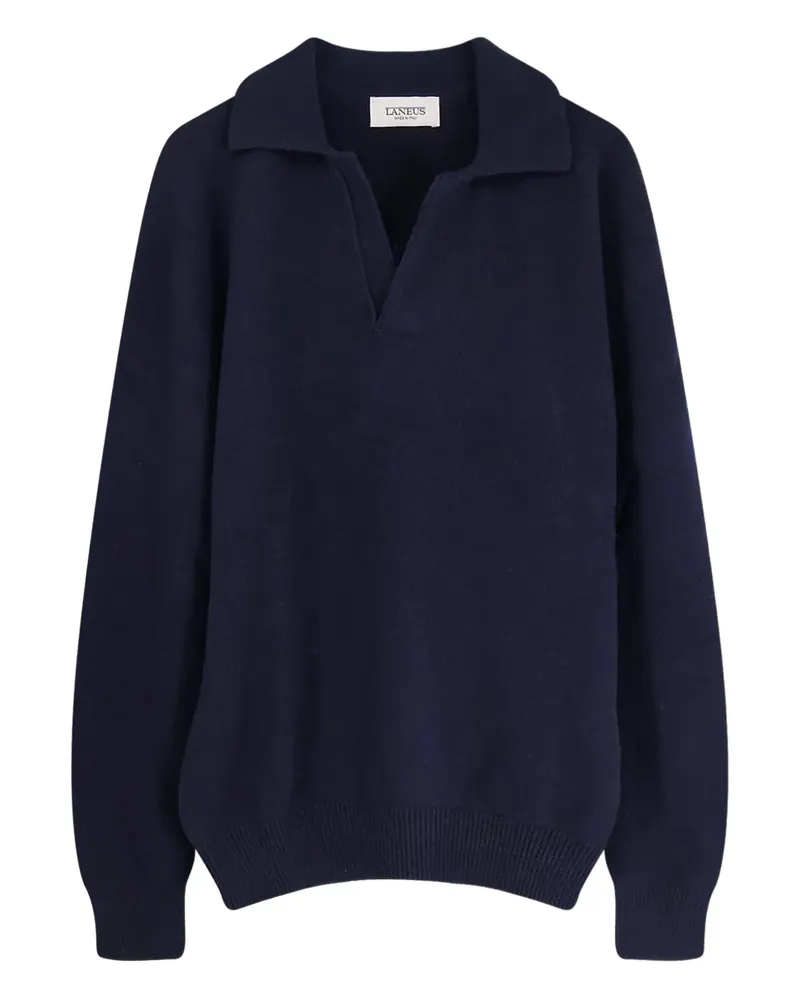Laneus ribbed long-sleeves sweater - Blau Blau