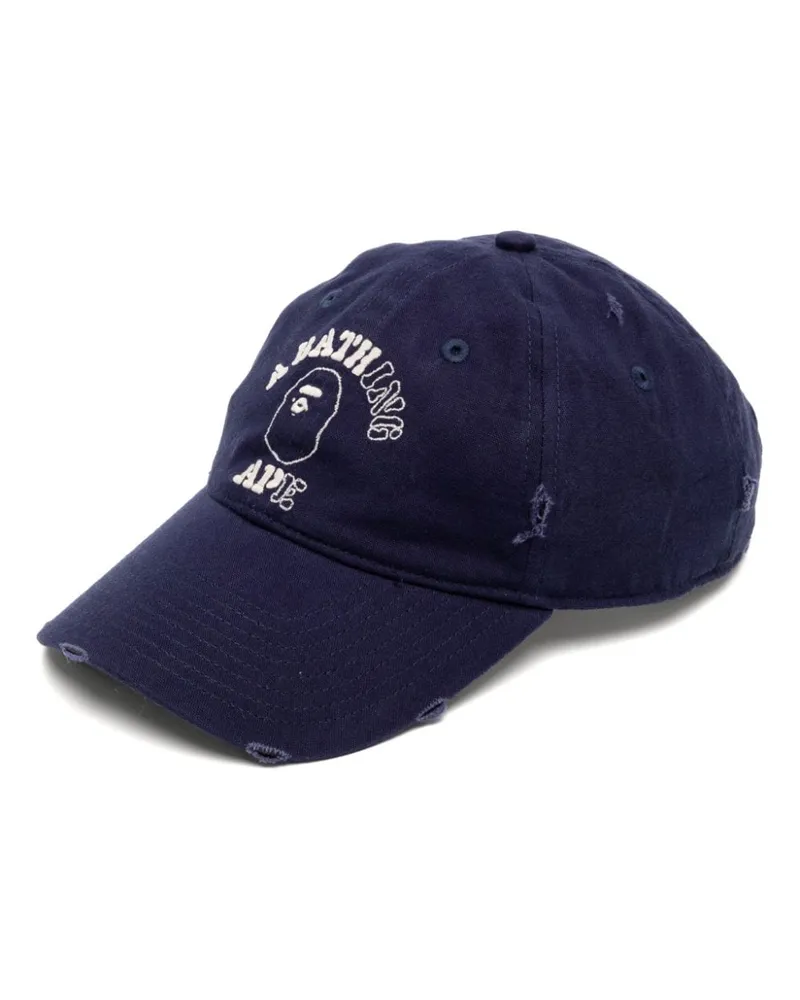 BAPE BAPE STA Terry Baseballkappe - Blau Blau
