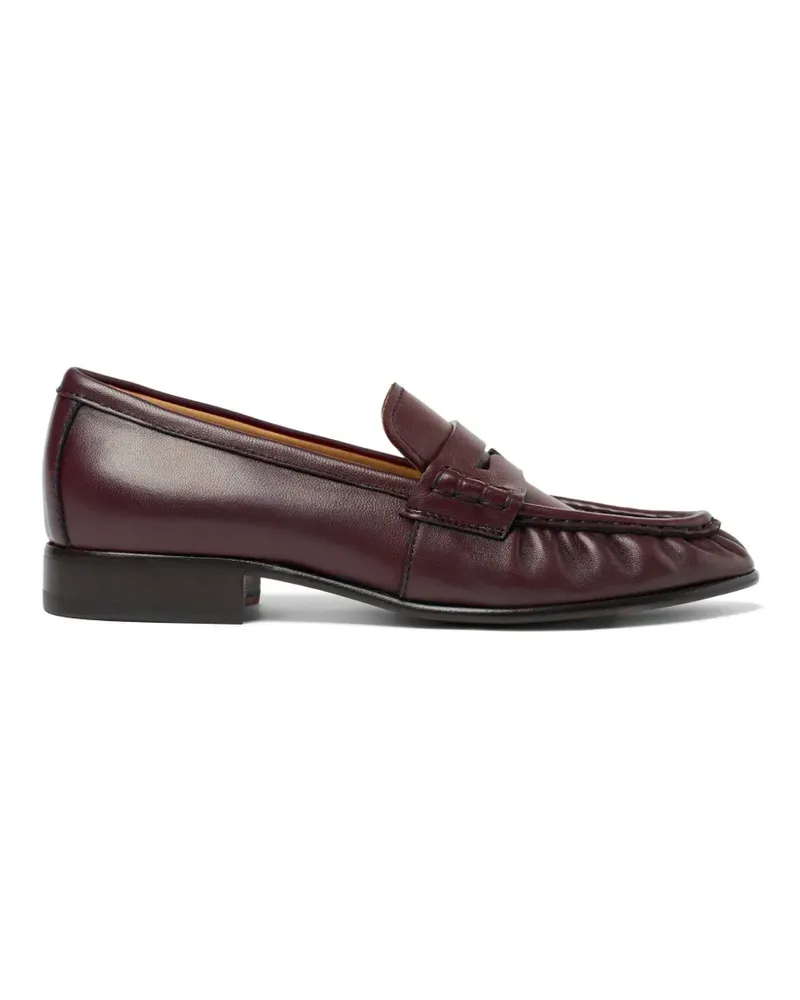 Scarosso Mar Loafer mit Raffungen - Braun Braun