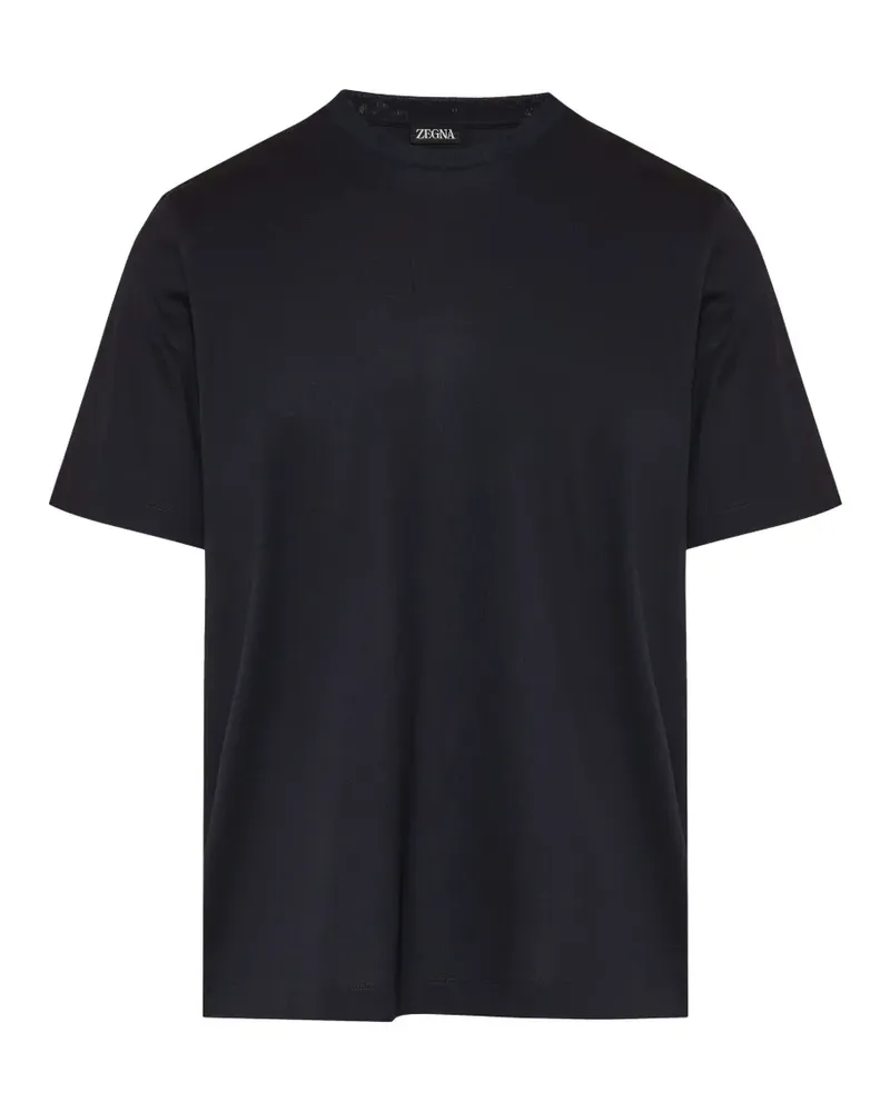 Ermenegildo Zegna crew-neck T-shirt - Blau Blau