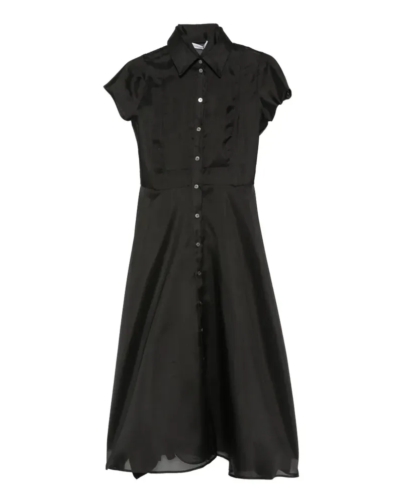 Viktor & Rolf Midikleid im Layering-Look - Schwarz Schwarz