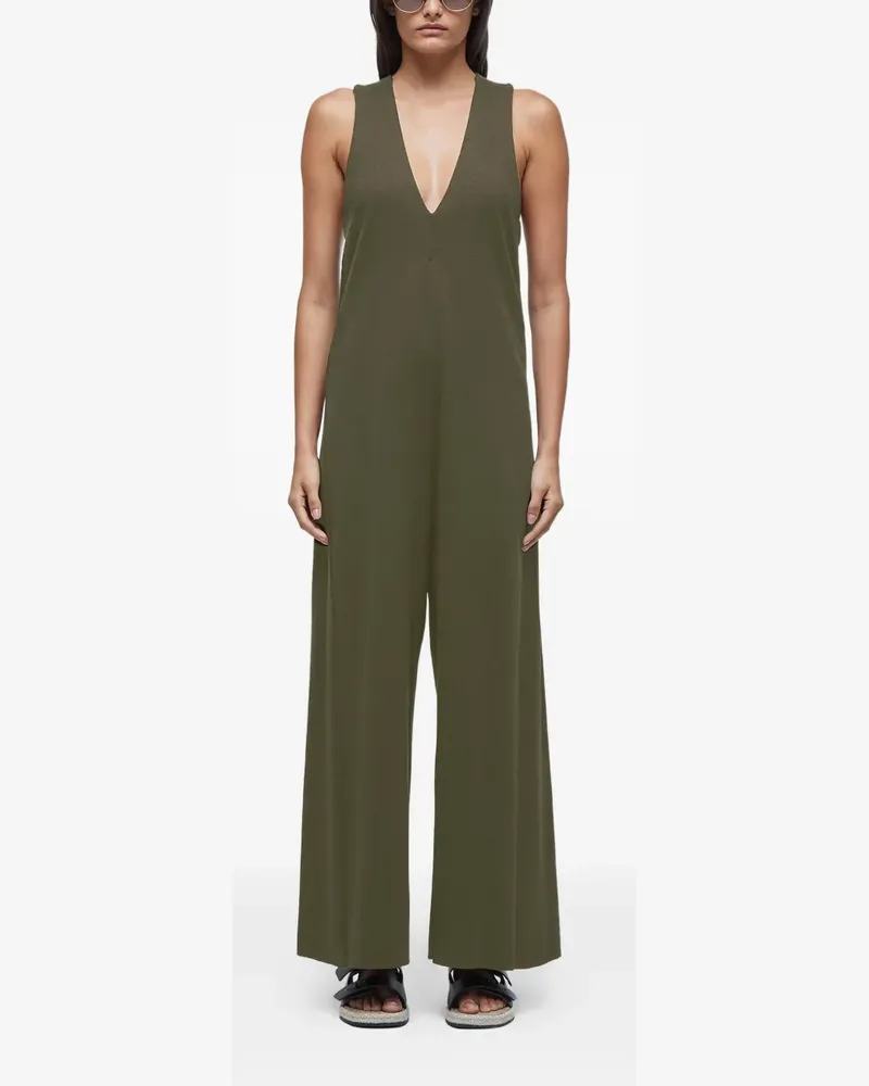 Osklen Rückenfreier Jumpsuit - Grün Grün