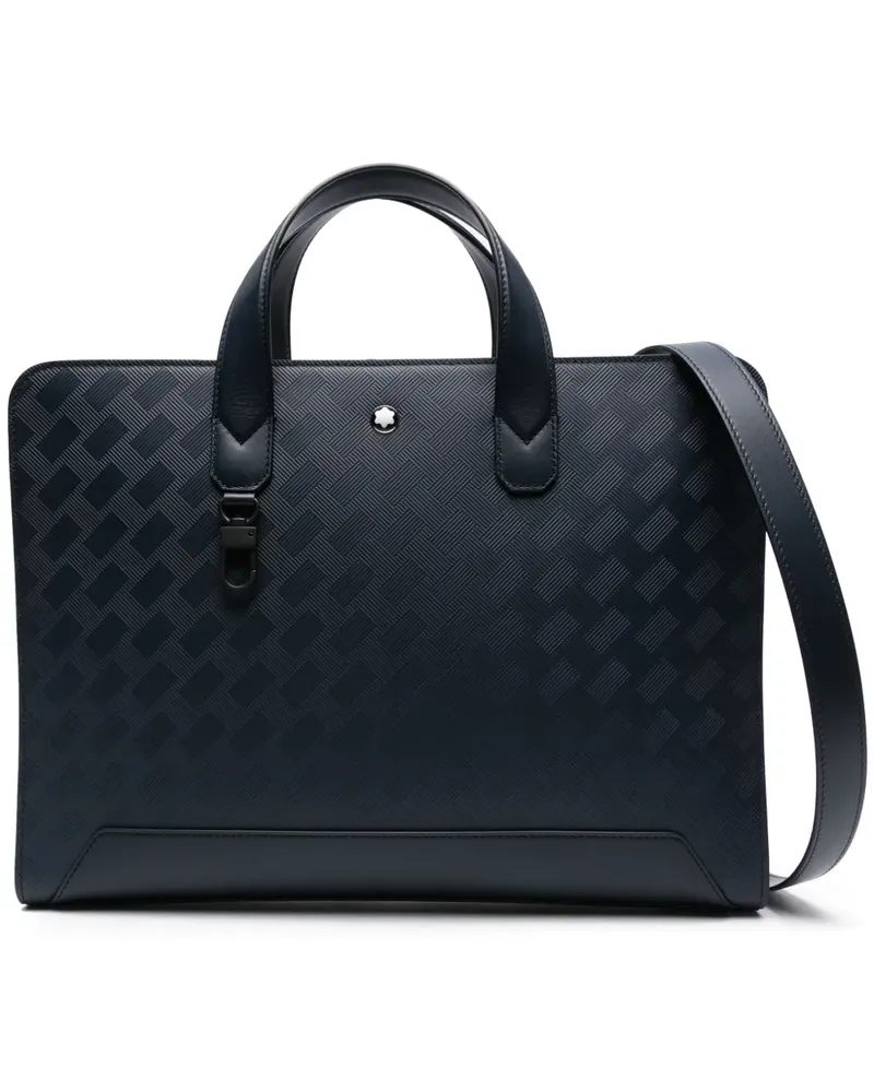 Montblanc Extreme 3.0 Aktentasche aus Leder - Blau Blau