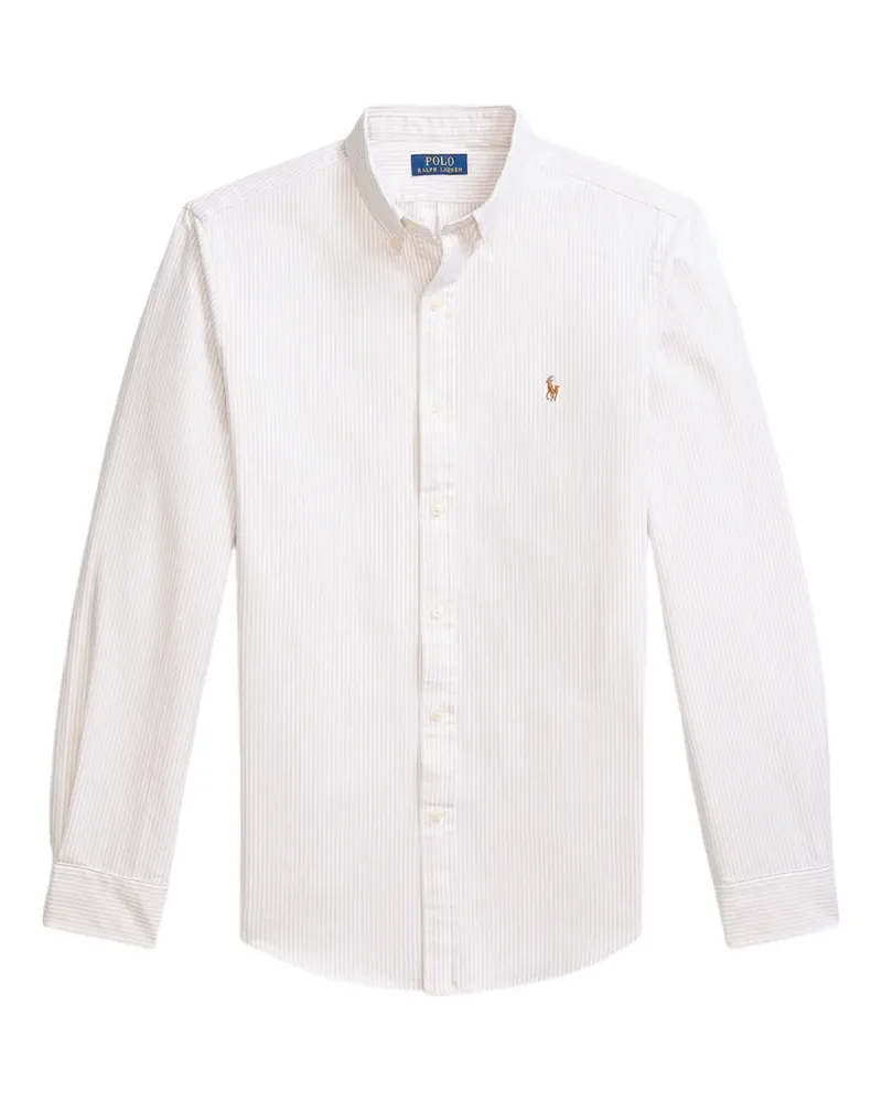 Ralph Lauren Gestreiftes Hemd - Weiß Weiß