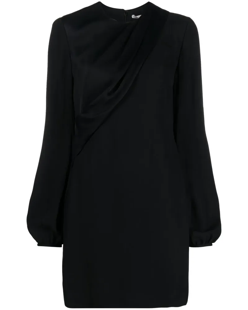 Stella McCartney Drapiertes Minikleid - Schwarz Schwarz