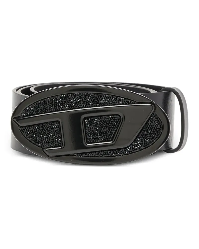 Diesel B-1dr 2.0 Full Rocks Gürtel - Schwarz Schwarz