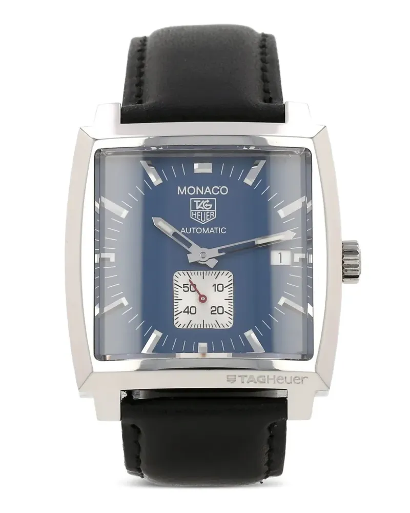 TAG Heuer 2010s Monaco 37mm watch - Blau Blau