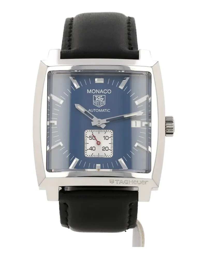 TAG Heuer 2010s Monaco 37mm watch - Blau Blau