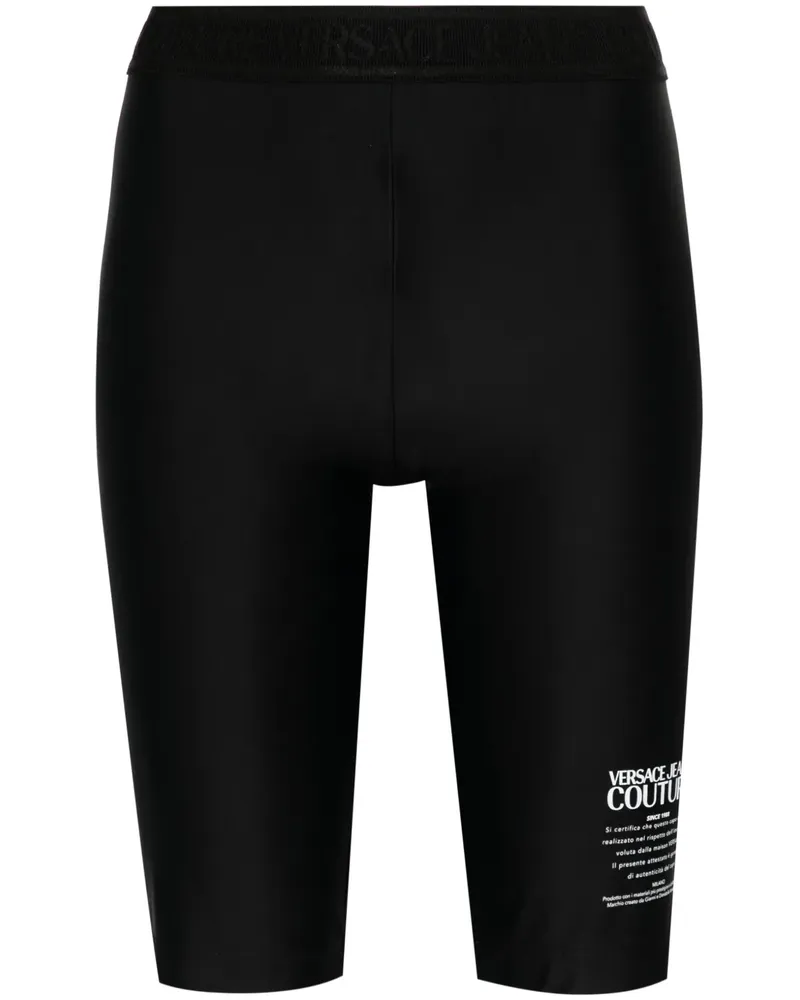 Versace Jeans Warranty Radlerhose - Schwarz Schwarz